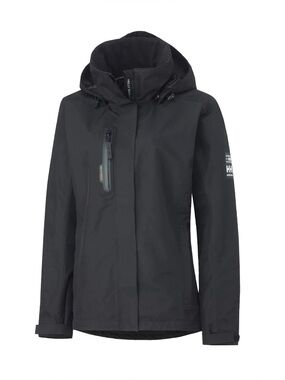 Helly Hansen Manchester Coat Women’s Large Tech Black Shell Jacket Ski Snowboard